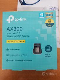 Mini Adattatore USB Wireless WI-FI 6 AX 300