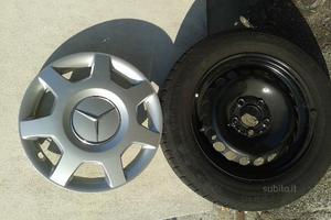 4 cerchi acciao completi x Mercedes A/B
