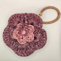 Borsellino gioiello artigianale all’uncinetto – pe