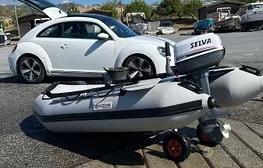 Gommone 3 metri e motore 4 tempi