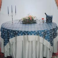 stock tovaglie rotonde 3 mt e tovaglioli grigi