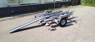 Carrello porta moto 3 posti