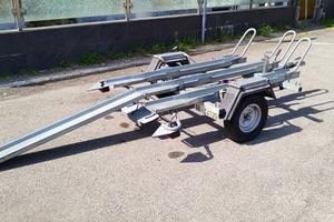 Carrello porta moto 3 posti