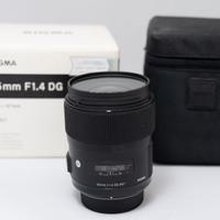 Sigma 35mm f1.4 DG HSM Art per Nikon