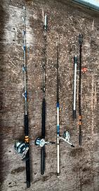 SET ARTICOLI DA PESCA