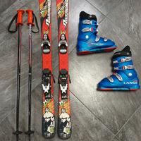 Sci+Scarponi+Bastoni, completo da neve 