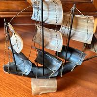 VELIERO ANTICO IN MADREPERLA