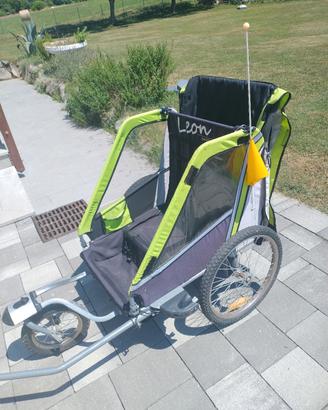 Rimorchio per bici 
