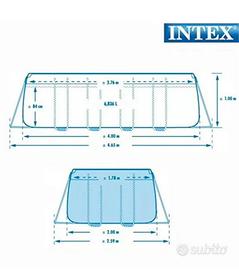 Piscina intex, fuori terra