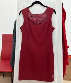 Abito Tubino Rosso Oodji Ultra