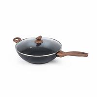 Padella wok Sambonet 32cm  NUOVA + coperchio