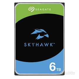 Hard Disk HDD Seagate SkyHawk ST6000VX001 6TB SATA