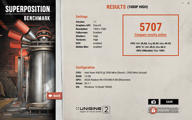 ASUS Radeon RX 580 Dual OC 8GB