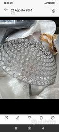 plafoniera in vetro Swarovski 