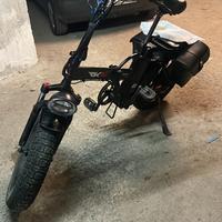 Fatbike Elettrica Pieghevole RKS Nero-250W