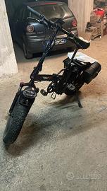 Fatbike Elettrica Pieghevole RKS Nero-250W