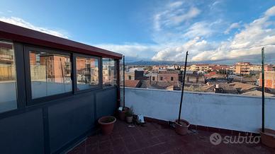 Mansarda 2 vani con terrazzo panoramico