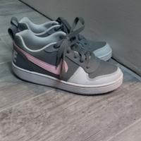 Nike Trainers Leather Gray