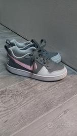 Nike Trainers Leather Gray