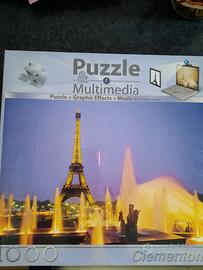 puzzle clementoni  multimedia