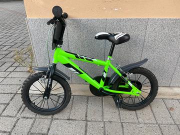 Bici con rotelle