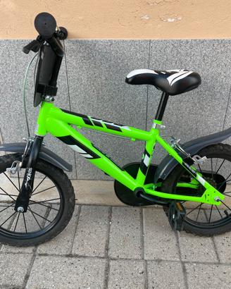Bici con rotelle