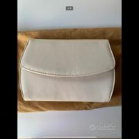 Pochette bianca Albertario Made In Italy