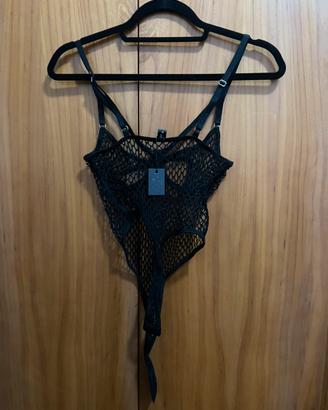 Lingerie - Fishnet bodysuit - Taglia XS