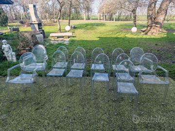 lotto sedie kartell ghost