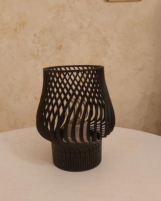 Lampada in legno di design