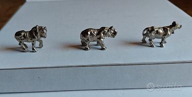 Statuette animali Kinder (1987) GIODI die-cast
