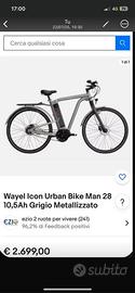 Wayel icon urban bike man 28 bici elettrica