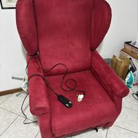 Poltrona elettrica con telecomando