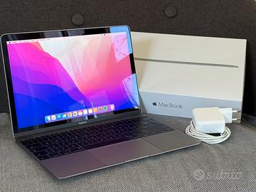 Macbook 12 pollici 250gb ssd
