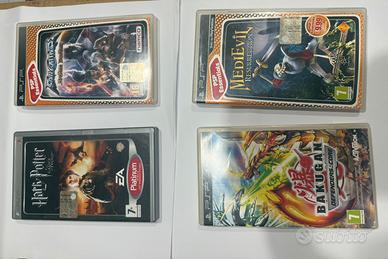 Lotto 4 videogiochi PSP