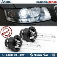 Lampadine XENON D2S PER Audi A4 B6 RICAMBIO 6000K
