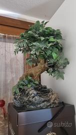 riproduzione bonsai in resina e plastica