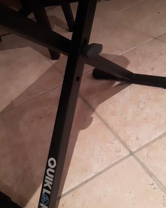 Panca sgabello Quik Lok per pianoforte/tastiera