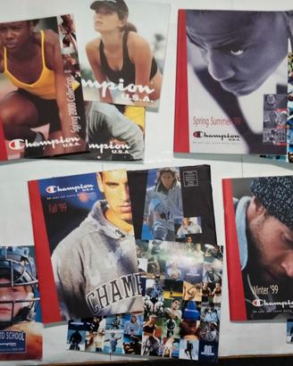 Cataloghi abbigliamento sport Champion Usa 99 2000