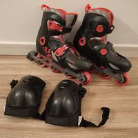 Roller regolabili nr. 36-39 con ginocchiere