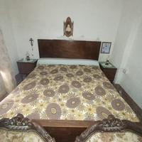 Letto in legno anni 50