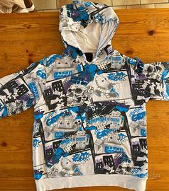 🧥 Felpa Bershka da uomo - stile urban/retro