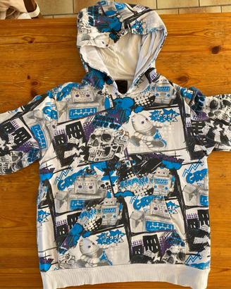 🧥 Felpa Bershka da uomo - stile urban/retro