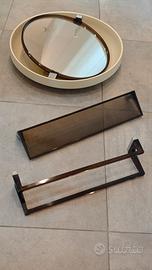 Specchio e accessori Allibert vintage