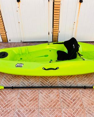 Big Mama kayak canoa JOLLY full pack verde