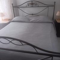 letto ferrobattuto 