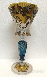 MURANO ANTICO museale tipetto veneziano calice oro