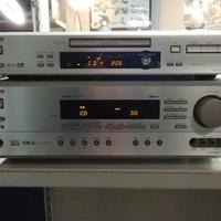 sintoamplificatore onkio TX sr50 e dvd