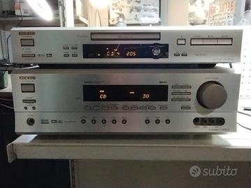 sintoamplificatore onkio TX sr50 e dvd