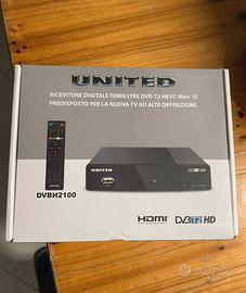 ricevitore decoder digitale terrestre etelecomando